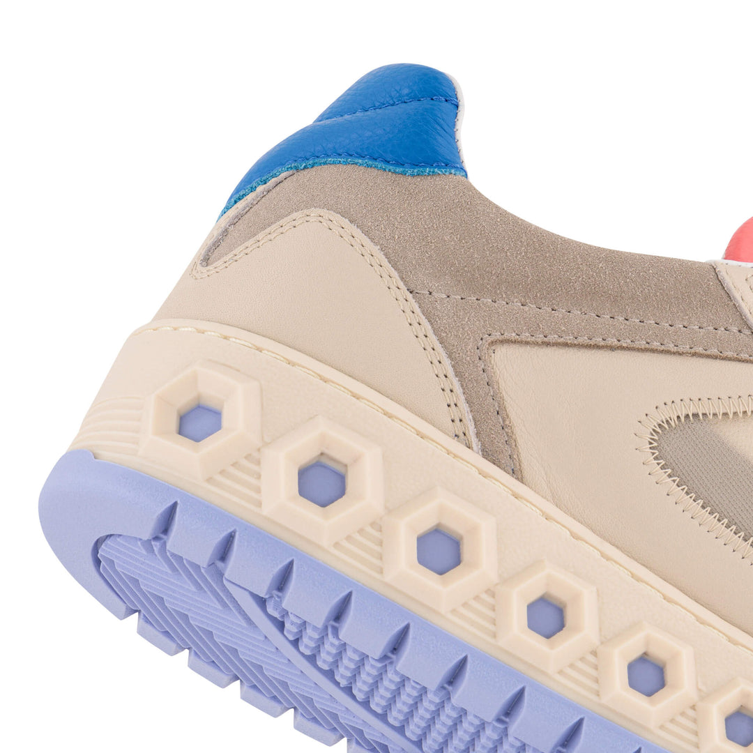 Born Outside Italy Sneaker 001 - Horizon Blu e Rosa - Edizione da collezione (100 pezzi)