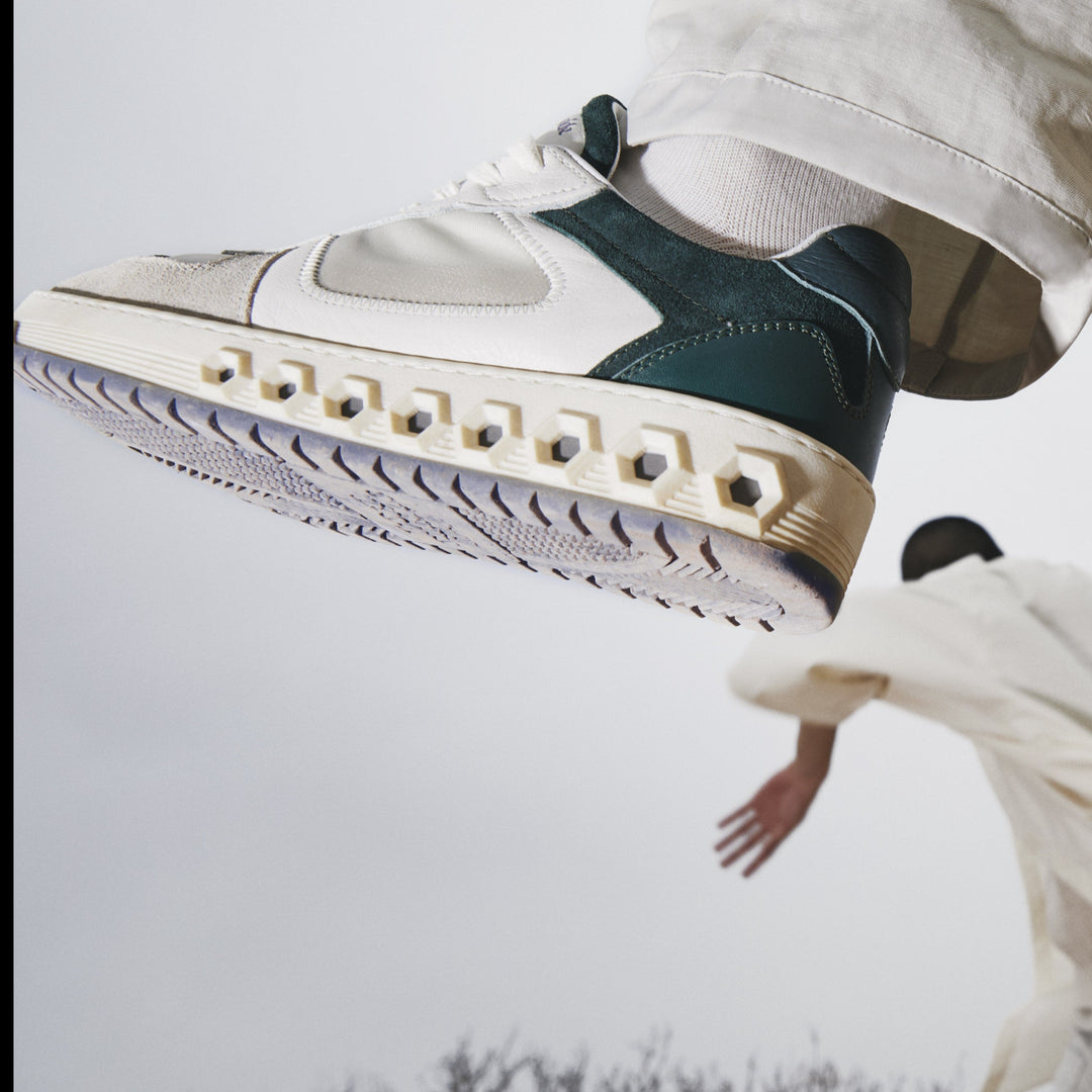 Born Outside Italy - Sneaker 001 - Aurora Green | The most comfortable luxury sneakers