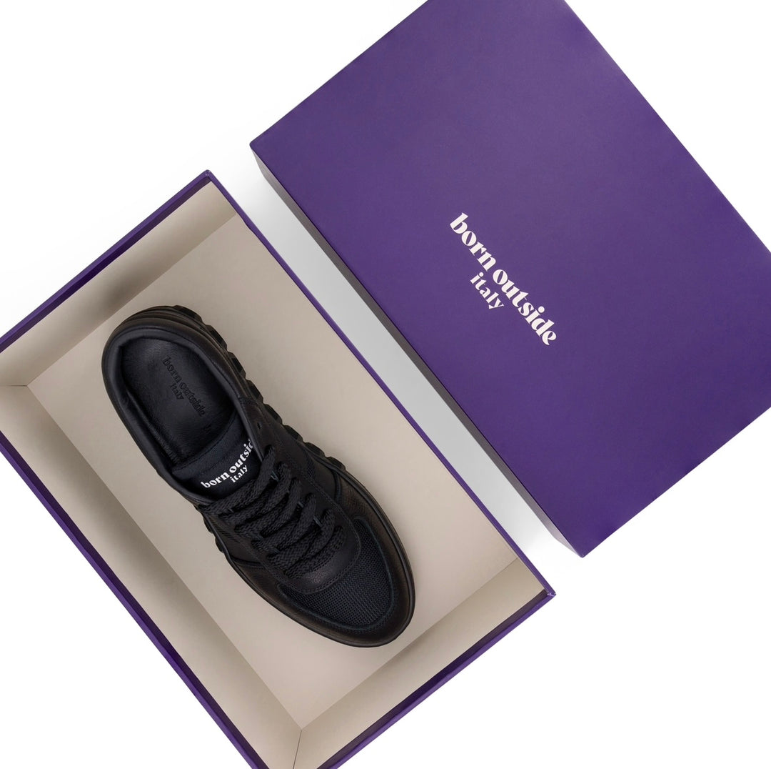 Sneaker 002 - Midnight black